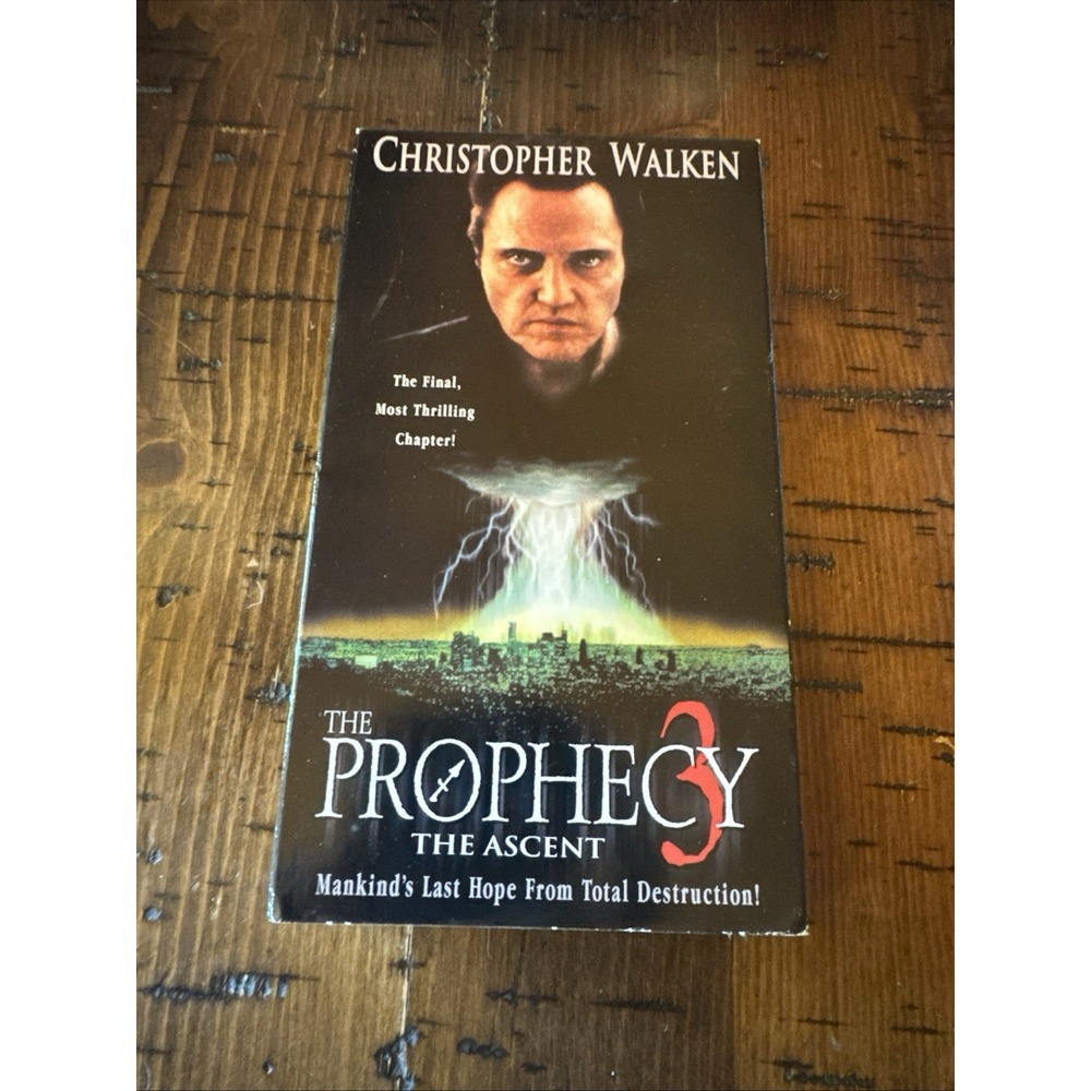 Dimension Home Video The Prophecy 3: The Ascent VHS 2000 NTSC R Horror